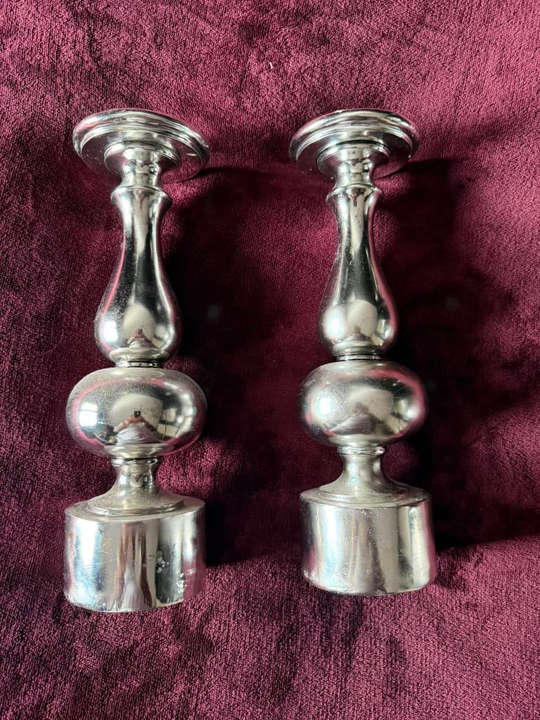 Kaarsenstandaard 2x, Ophalen, Gebruikt