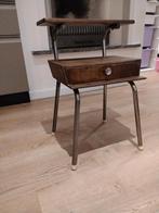 Vintage Wim Rietveld Auping nachtkastje, Ophalen, Metaal of Aluminium, 55 tot 70 cm, Zo goed als nieuw