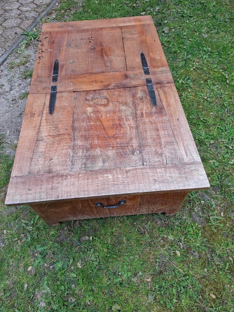 Oude kist, Huis en Inrichting, Woonaccessoires | Kisten, Minder dan 50 cm, Gebruikt, 100 tot 150 cm, Ophalen of Verzenden