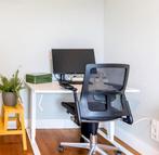 Zit-sta-bureau Skarsta (Ikea) 120x70, Ophalen, In hoogte verstelbaar, Gebruikt, Bureau