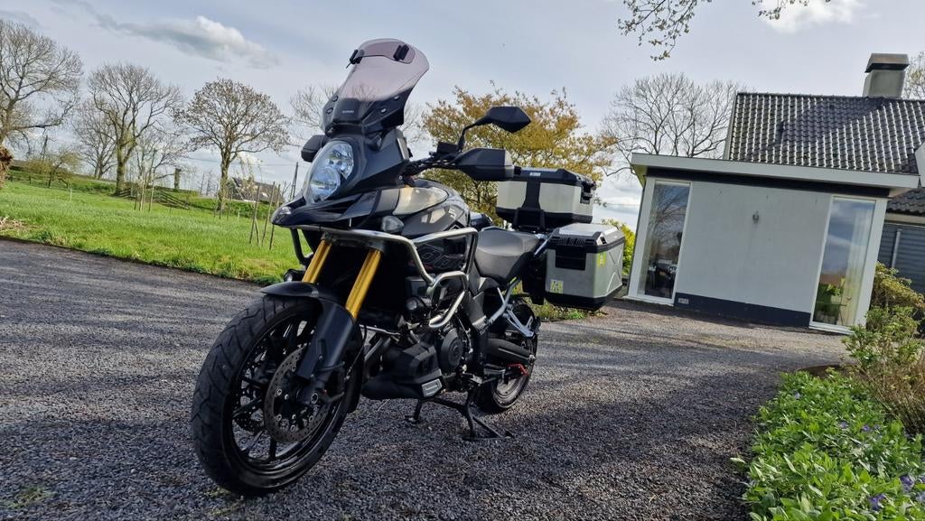 Suzuki V-Strom 1000 ABS [Hepco&Becker Stuurverwarming ]