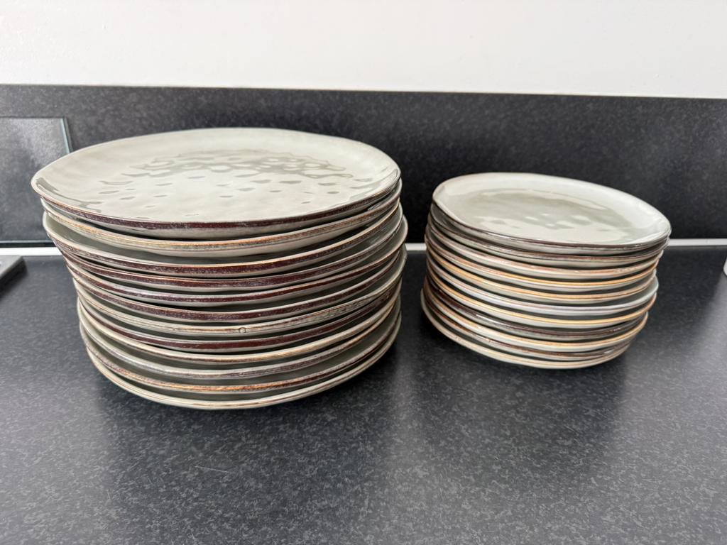 Serviesset 12 personen, Ophalen