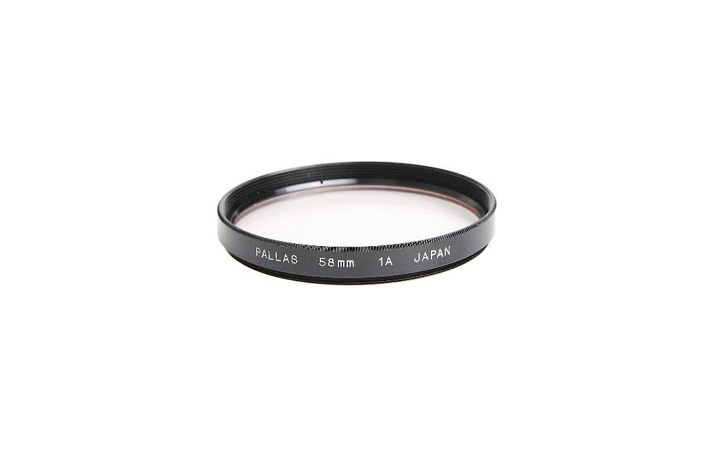  Pallas 58mm UV filter, Audio, Tv en Foto, Fotografie | Filters, Verzenden, Zo goed als nieuw, 50 tot 60 mm, UV-filter