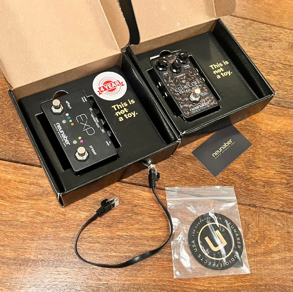 Neunaber Echelon stereo & EXP pedal, Ophalen, Zo goed als nieuw, Reverb