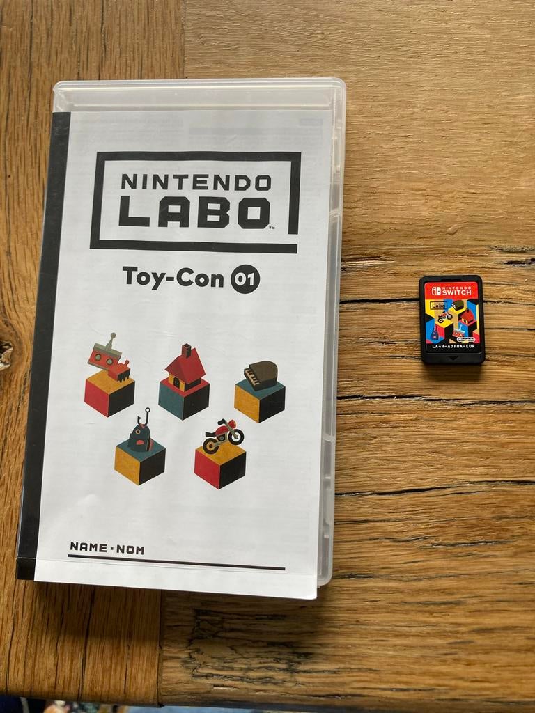 Nintendo Labo Toy-Con 01 (Cartridge Only), Puzzel en Educatief, Gebruikt, 1 speler, Ophalen of Verzenden