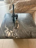 Vintage marmeren salontafel Cipollino Ondulato, Ophalen, 50 tot 100 cm, Zo goed als nieuw, Minder dan 50 cm