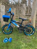 Kinderfietsje 12 inch met zijwieltjes en mandje, Ophalen, Gebruikt, Minder dan 16 inch, Zijwieltjes