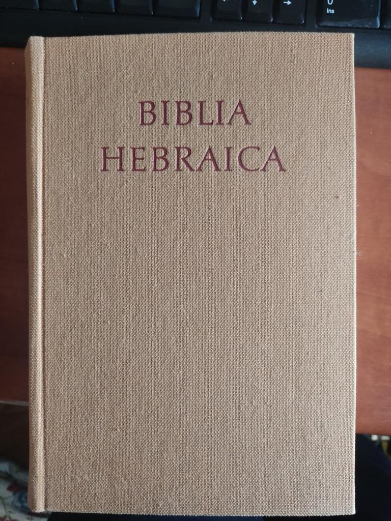 Biblia Hebraica Kittel (BHK) - Hebreeuwse Bijbel, Ophalen of Verzenden, Gelezen, Rudolf Kittel, Christendom | Katholiek