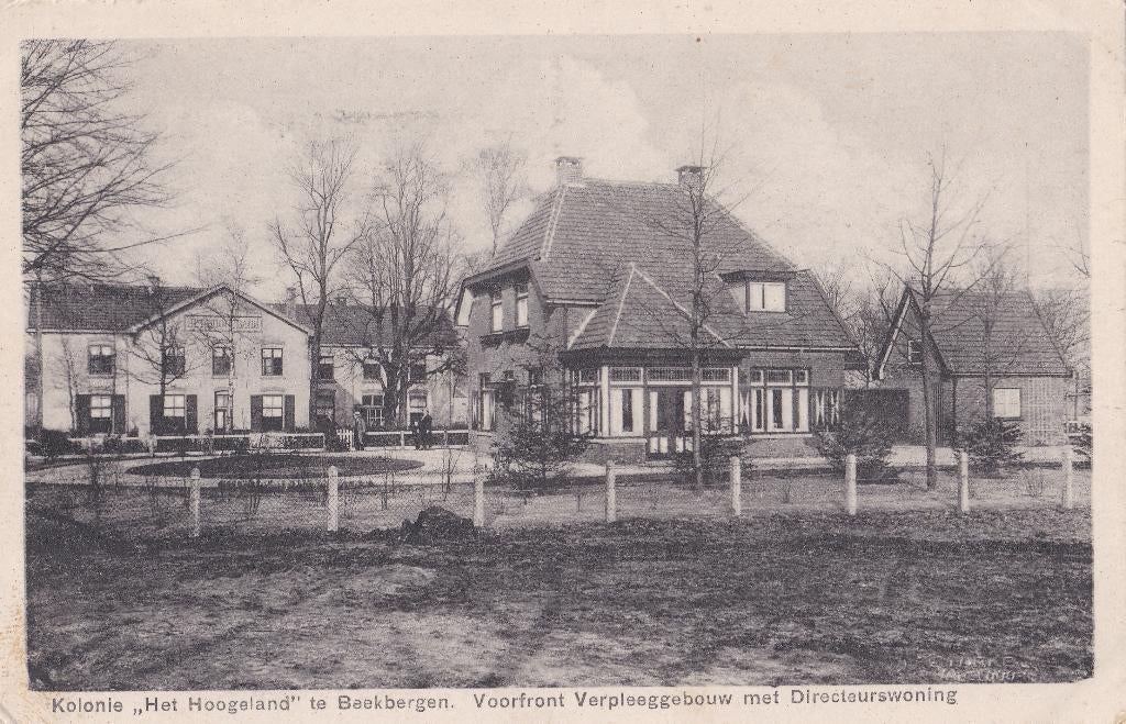 Beekbergen Kolonie Het Hoogeland, Ophalen of Verzenden, 1920 tot 1940, Ongelopen, Gelderland