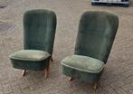 Groene Artifort Congo fauteuil set, Ophalen, 75 tot 100 cm, X, 50 tot 75 cm