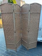 Kamerscherm van kunst rotan (ook voor buiten), Ophalen of Verzenden, Zo goed als nieuw