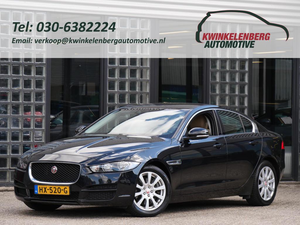 Jaguar XE 2.0 PRESTIGE/ BUSINESS PACK/ LEDER, Euro 6, 4 cilinders, Zwart, XE
