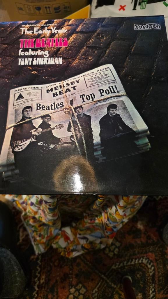 The Beatles - The Early Years featuring Tony Sheridan LP, Cd's en Dvd's, Vinyl | Pop, Gebruikt, Originele persing, Ophalen of Verzenden