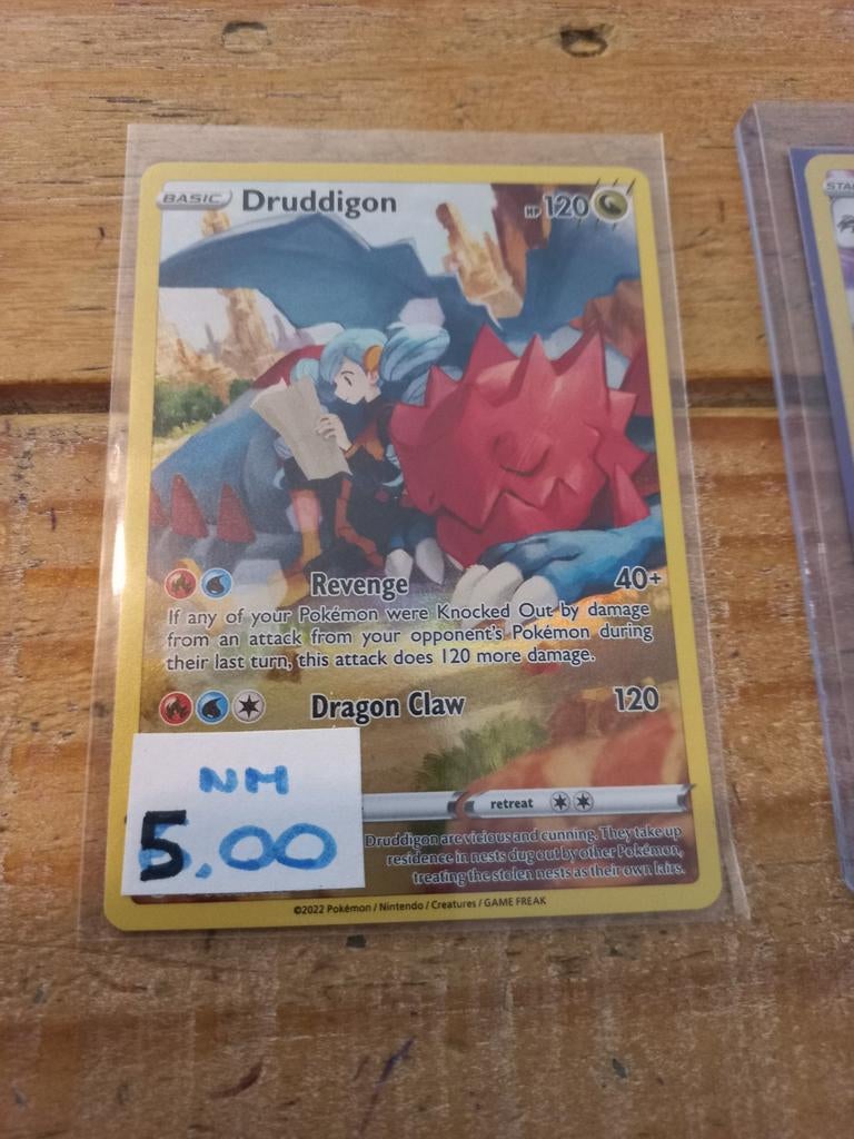 Drudigun fullart, Ophalen of Verzenden, Zo goed als nieuw, Losse kaart, Foil