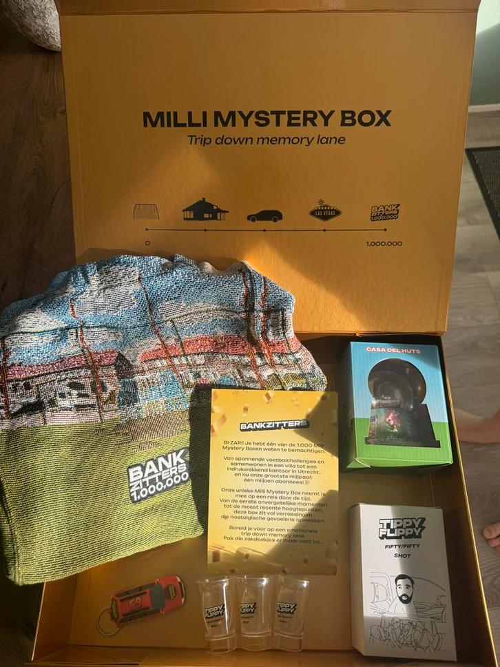 Bankzitters Milli Mystery Box (Zonder Trui), Verzamelen, Complete verzamelingen en Collecties, Ophalen of Verzenden