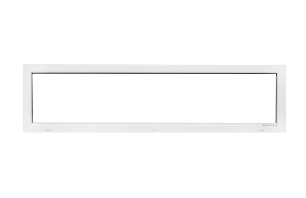 Kunststof Kozijn Vast  B200 H50cm Wit, Doe-het-zelf en Verbouw, Kozijnen en Schuifpuien, Nieuw, Raamkozijn, Kunststof, Inclusief glas