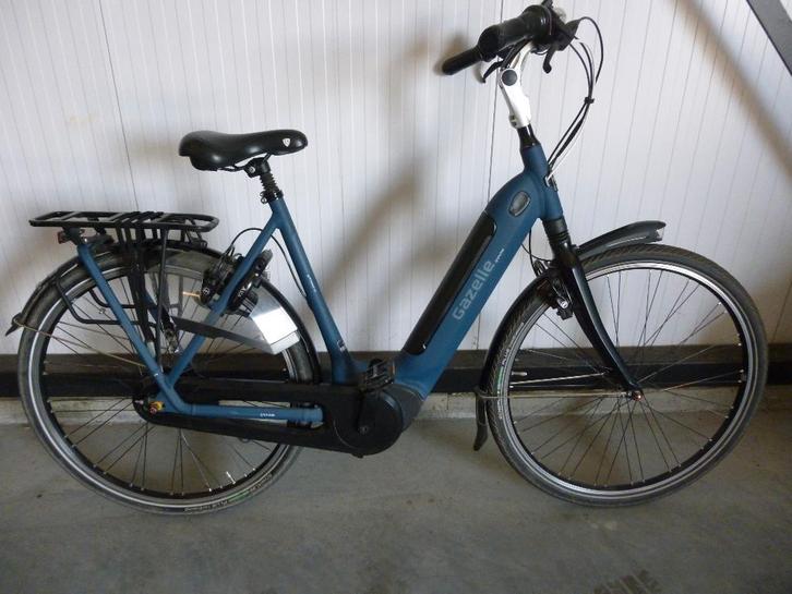 Gazelle elektrische fiets, stille Bosch midden motor., Fietsen en Brommers, Elektrische fietsen, Zo goed als nieuw, Gazelle, 55 tot 59 cm