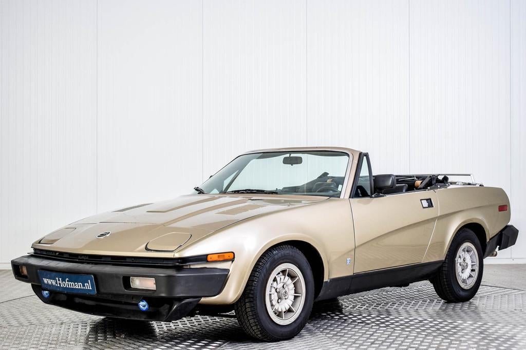 Triumph TR8 Convertible (bj 1980), Auto's, Triumph, Gebruikt, Cabriolet, Beige, Bedrijf