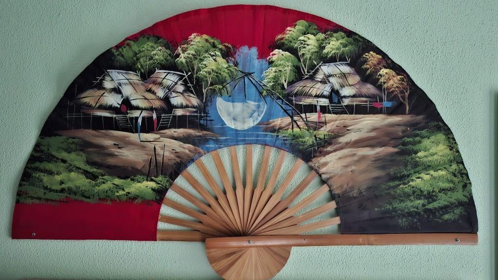 Grote waaier, Huis en Inrichting, Ophalen, Zo goed als nieuw