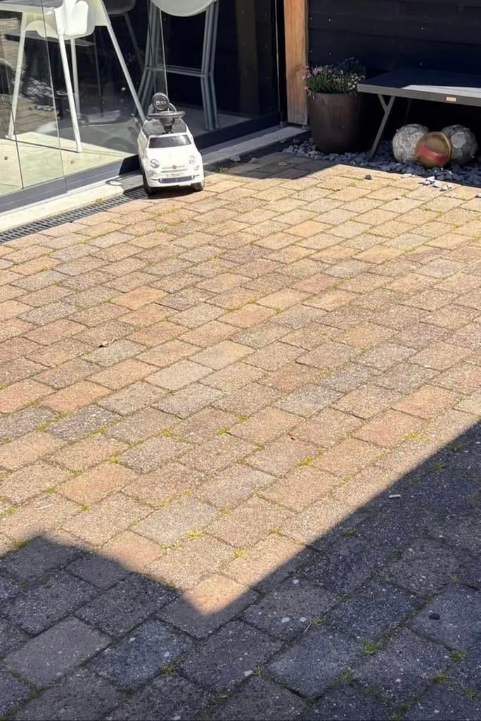 Straatwerk/tegels, Tuin en Terras, Tegels en Klinkers, Ophalen, Gebruikt, 10 m² of meer, Beton