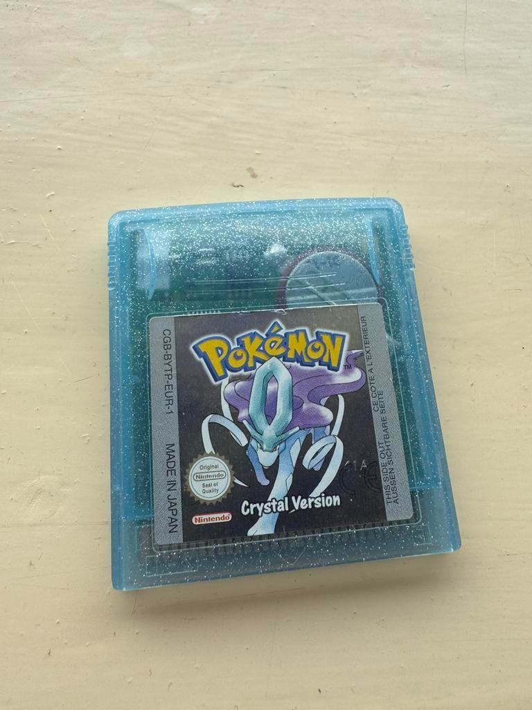 Pokémon Crystal, Spelcomputers en Games, Games | Nintendo Game Boy, 1 speler, Ophalen of Verzenden, Zo goed als nieuw, Role Playing Game (Rpg)