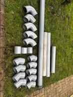PVC afvoerbuizen en bochten  125 mm, Ophalen, Afvoer, Pvc, 2 tot 4 meter
