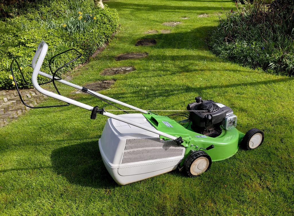 Motor grasmaaier Viking (STIHL) MB248.3T benzine/zelfrijdend, Ophalen, Gebruikt, Opvangbak, 40 t/m 49 cm