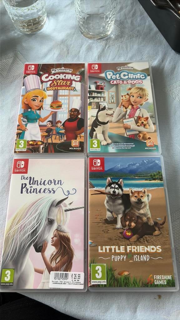 Diverse Nintendo Switch spellen, Overige genres, 1 speler, Ophalen of Verzenden, Zo goed als nieuw