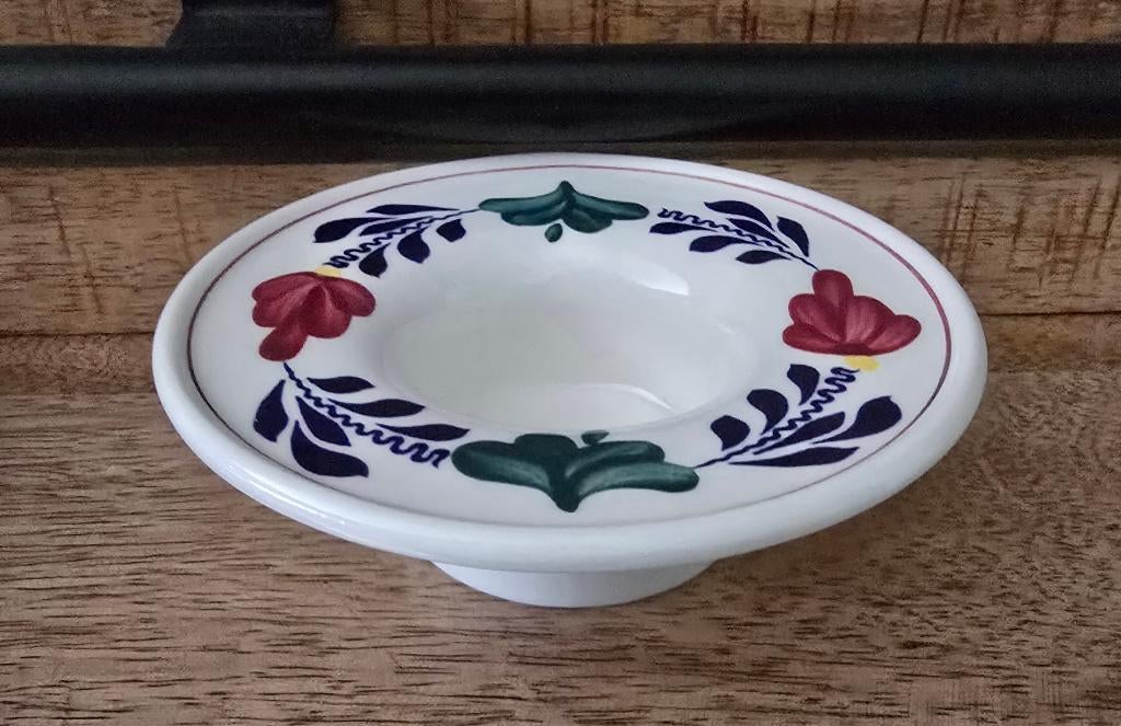 2 Boerenbont waxinelichthouder, Overige typen, Nieuw, Ophalen of Verzenden, Aardewerk