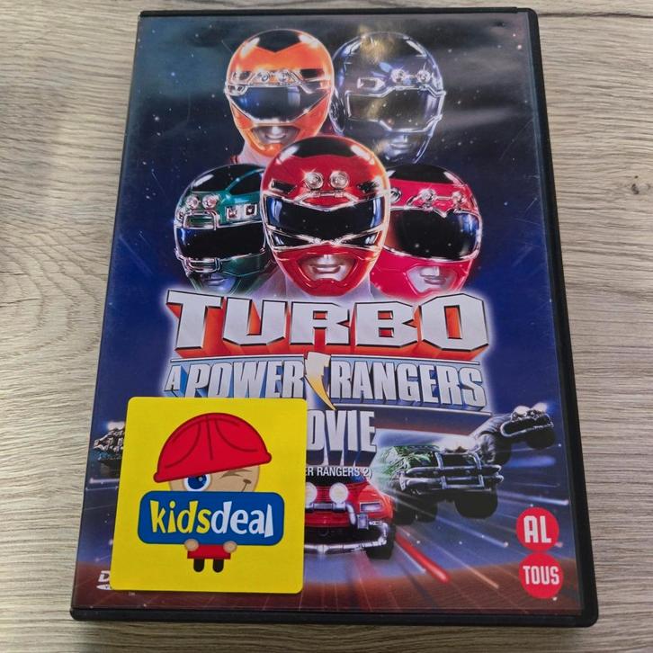 Turbo - A Power Rangers Movie | 4 HALEN = 3 BETALEN, Cd's en Dvd's, Dvd's | Actie, Zo goed als nieuw, Alle leeftijden, Ophalen of Verzenden