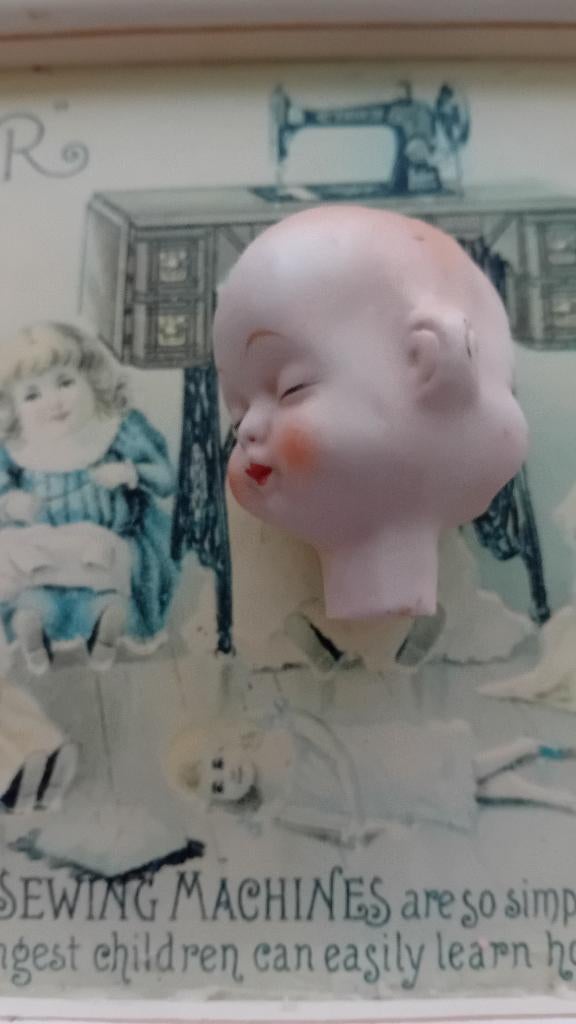 poppenhoofdje, Verzamelen, Poppen, Verzenden, Gebruikt, Pop