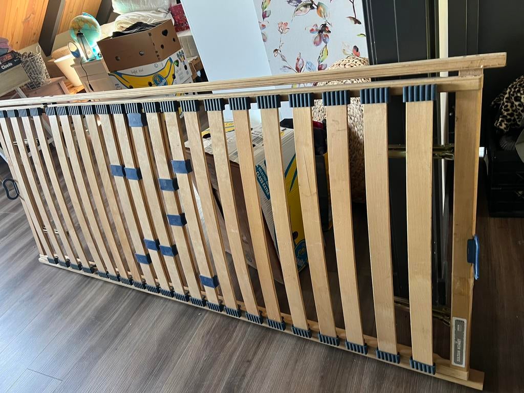 Verstelbare lattenbodems, Huis en Inrichting, Slaapkamer | Matrassen en Bedbodems, Ophalen of Verzenden, Zo goed als nieuw, Eenpersoons
