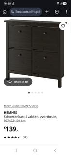 Schoenenkast hemnes, Huis en Inrichting, Kasten | Schoenenkasten, Ophalen, Zo goed als nieuw
