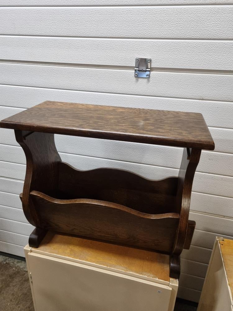 krantenbak massief eikenhout, Ophalen of Verzenden, 'T Olde Gre-j, Info@toldegrej.nl, Endepoelstraat 20f Didam