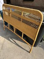 bed hoofdbord rotan, Ophalen, Tweepersoons, 140 cm