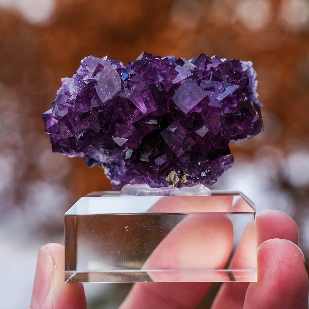 fluoriet uit anhui #15, Verzamelen, Mineralen en Fossielen, Ophalen of Verzenden, Mineraal