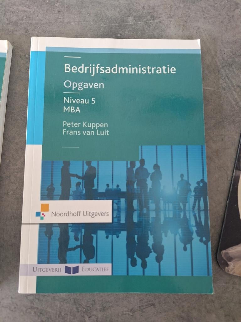 MBA bedrijfsadministratie opgavenboek Niveau 5, Boeken, Ophalen of Verzenden, Management