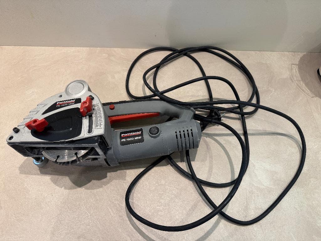 PATTFIELD Muurfrees 1500W, Ophalen, Muurfrees, Zo goed als nieuw, Elektrisch