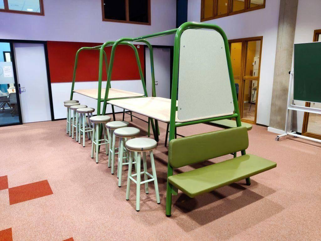 Projectmeubilair - Modulair, Roofer Occasions, Receptie of Entree, Ophalen of Verzenden, Gebruikt, Complete inventaris