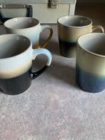 Nieuw! 4 koffiemokken> lijkt op HK Living, Keramiek, Nieuw, Ophalen of Verzenden, Overige stijlen
