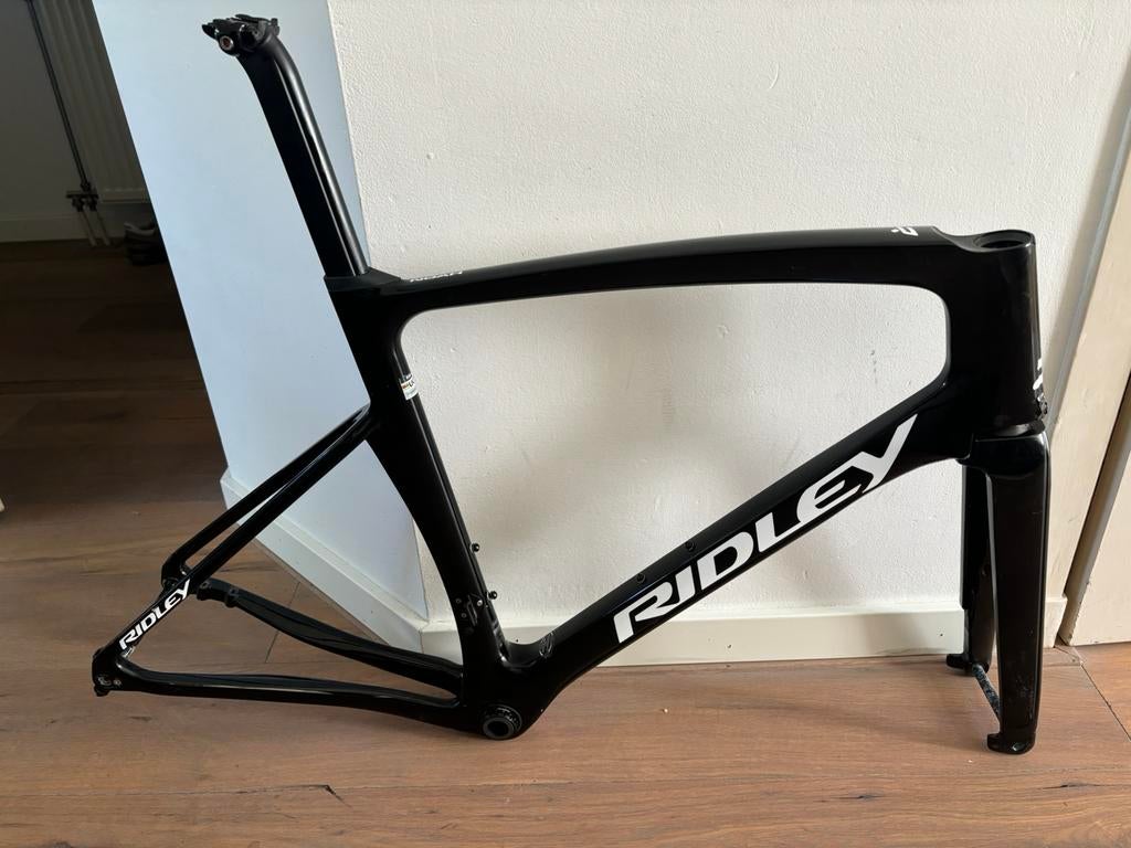 Ridley Noah Fast frameset Carbon frame maat M medium defect, Ophalen, Frame, Gebruikt, Racefiets