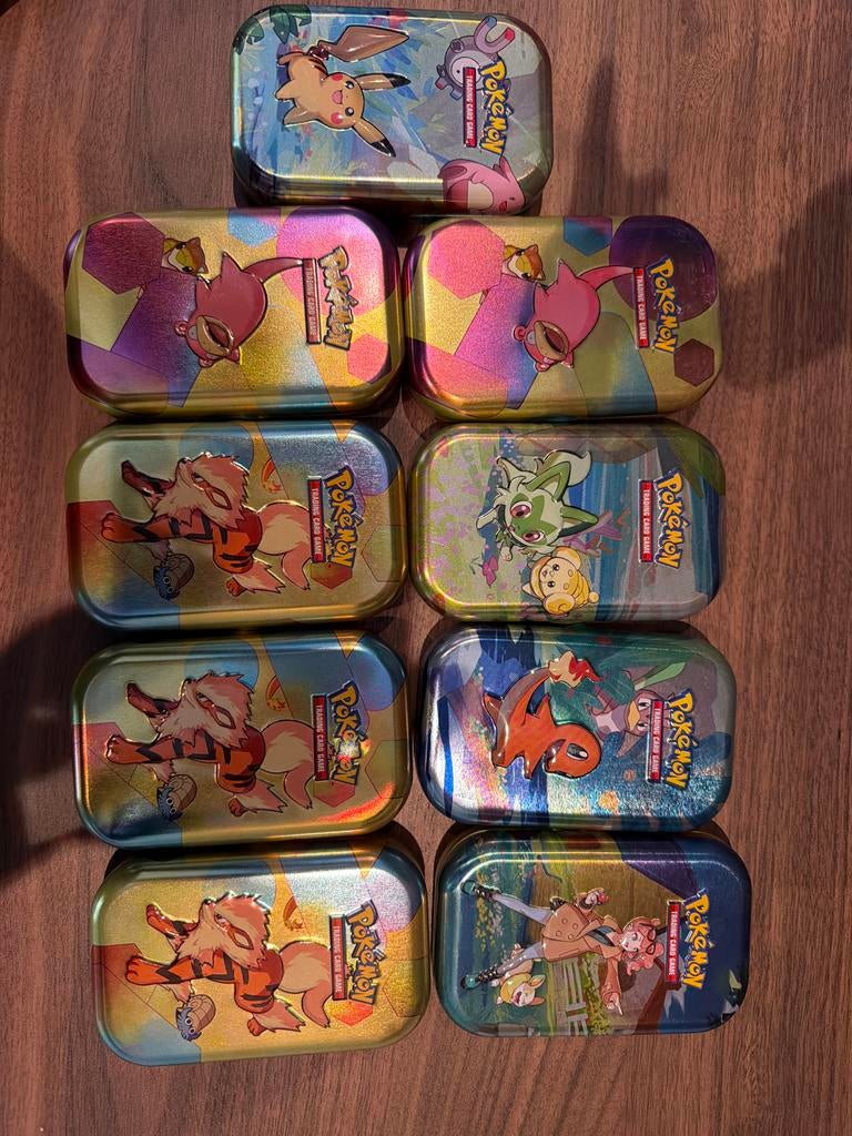 Pokémon Trading Card Game Mini Tins, Ophalen, Gebruikt, Overige typen