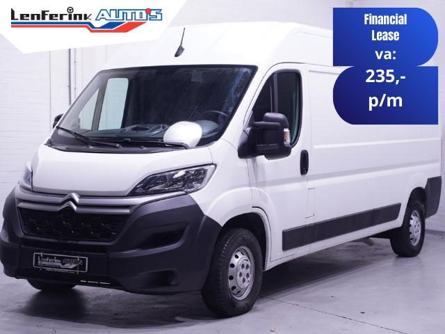 Citroén Jumper 2.2 HDI 140 pk L3H2 Navi, Camera Airco, Crui, Auto's, Voorwielaandrijving, Stof, Gebruikt, 4 cilinders