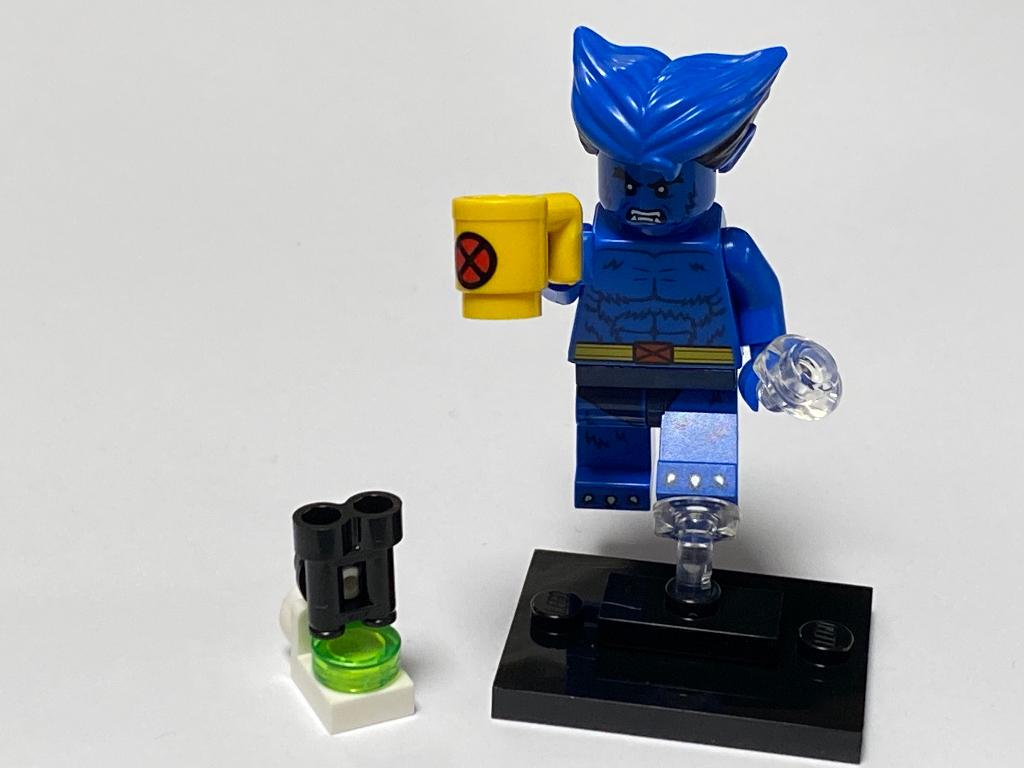 Lego Marvel Studios Minifiguur colmar2-10 Beast, Lego, Nieuw, Ophalen of Verzenden, Minifiguren serie