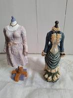 2 resin paspopjes, Ophalen of Verzenden