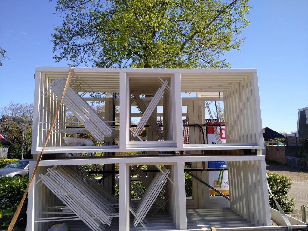Hardhout Dakkapellen kozijn, Doe-het-zelf en Verbouw, Kozijnen en Schuifpuien, Ophalen of Verzenden, 75 tot 150 cm, Hout, Raamkozijn