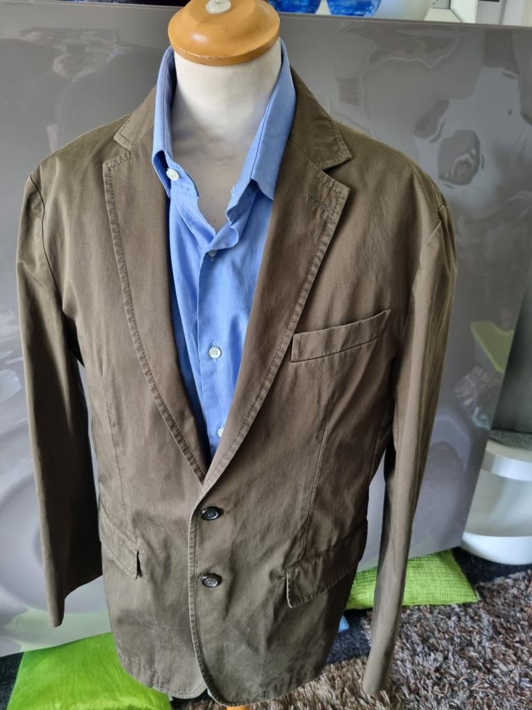 Dsquared2 Capri katoenen colbert, mt 50, groen, nieuwstaat., Dsquared2, Maat 48/50 (M), Nieuw, Ophalen of Verzenden