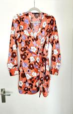 Nieuw oranje jurk bloemenprint Zara, Kleding | Dames, Jurken, Maat 38/40 (M), Zara, Nieuw, Oranje