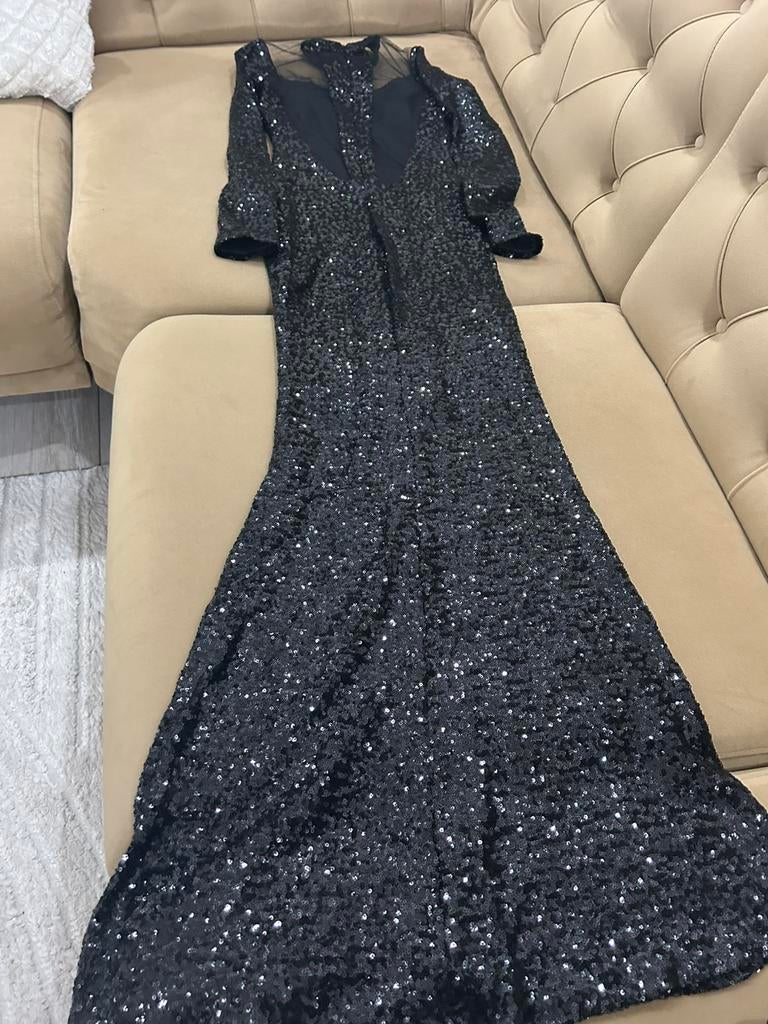 Mooi bijna nieuw dames gala jurk/ avond jurk, Kleding | Dames, Gelegenheidskleding, Galajurk, Zwart, Ophalen of Verzenden, Zo goed als nieuw