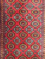 Handgeknoopt Perzisch wol Afghan tapijt nomaden 127x203cm, Crème, 100 tot 150 cm, Onbekend, 200 cm of meer